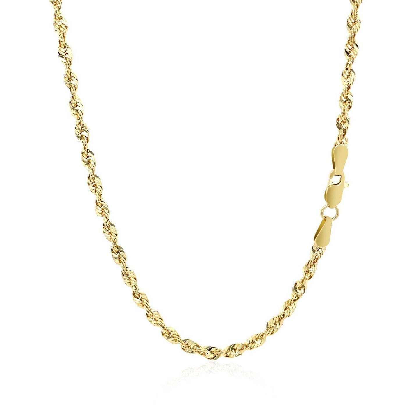 10K Yellow Gold Lite Rope Chain (2.50 mm)