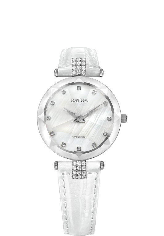 Facet Strass Swiss Ladies Watch J5.619.M